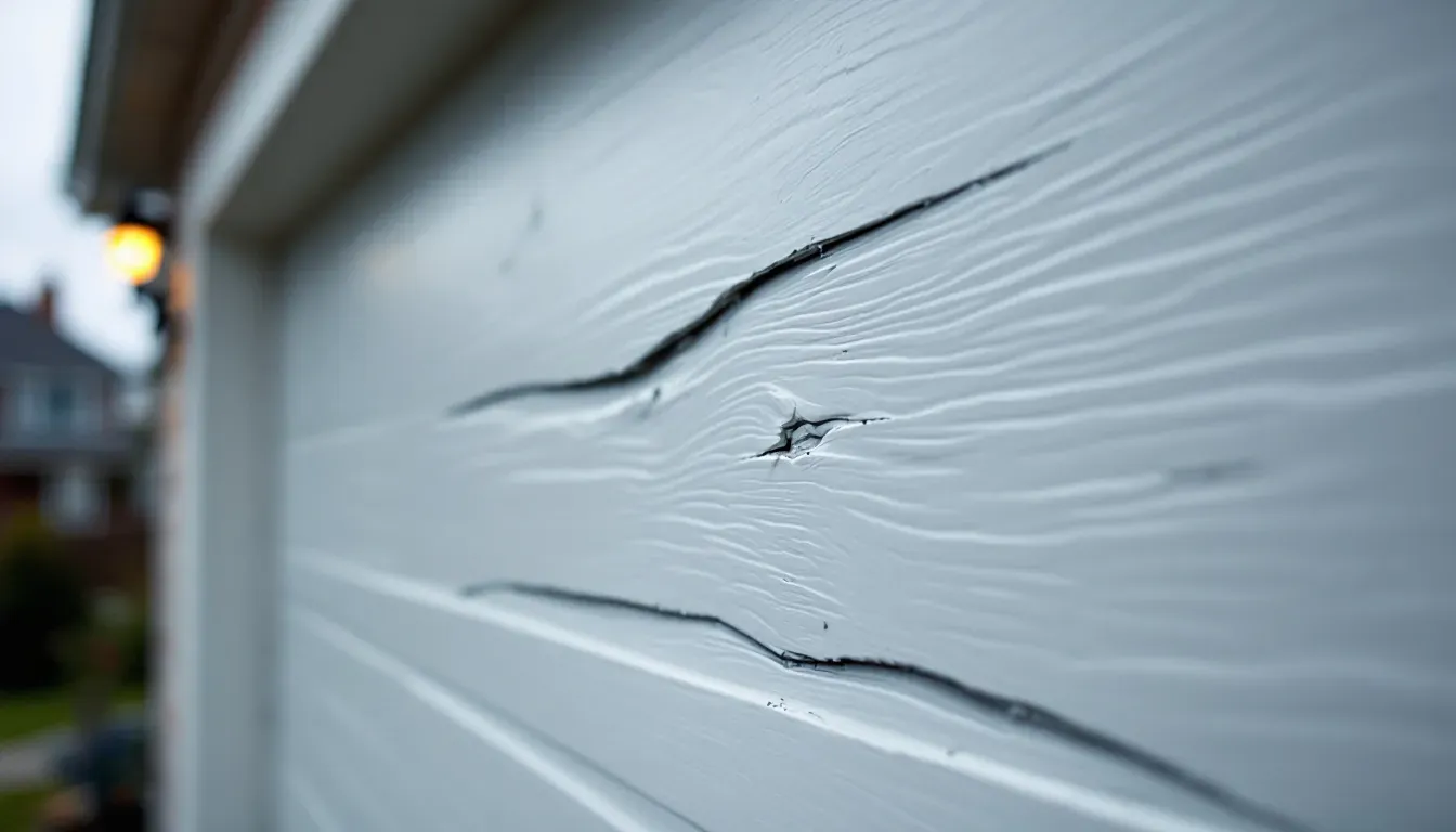 Garage Door Hinge Replacement in Omaha