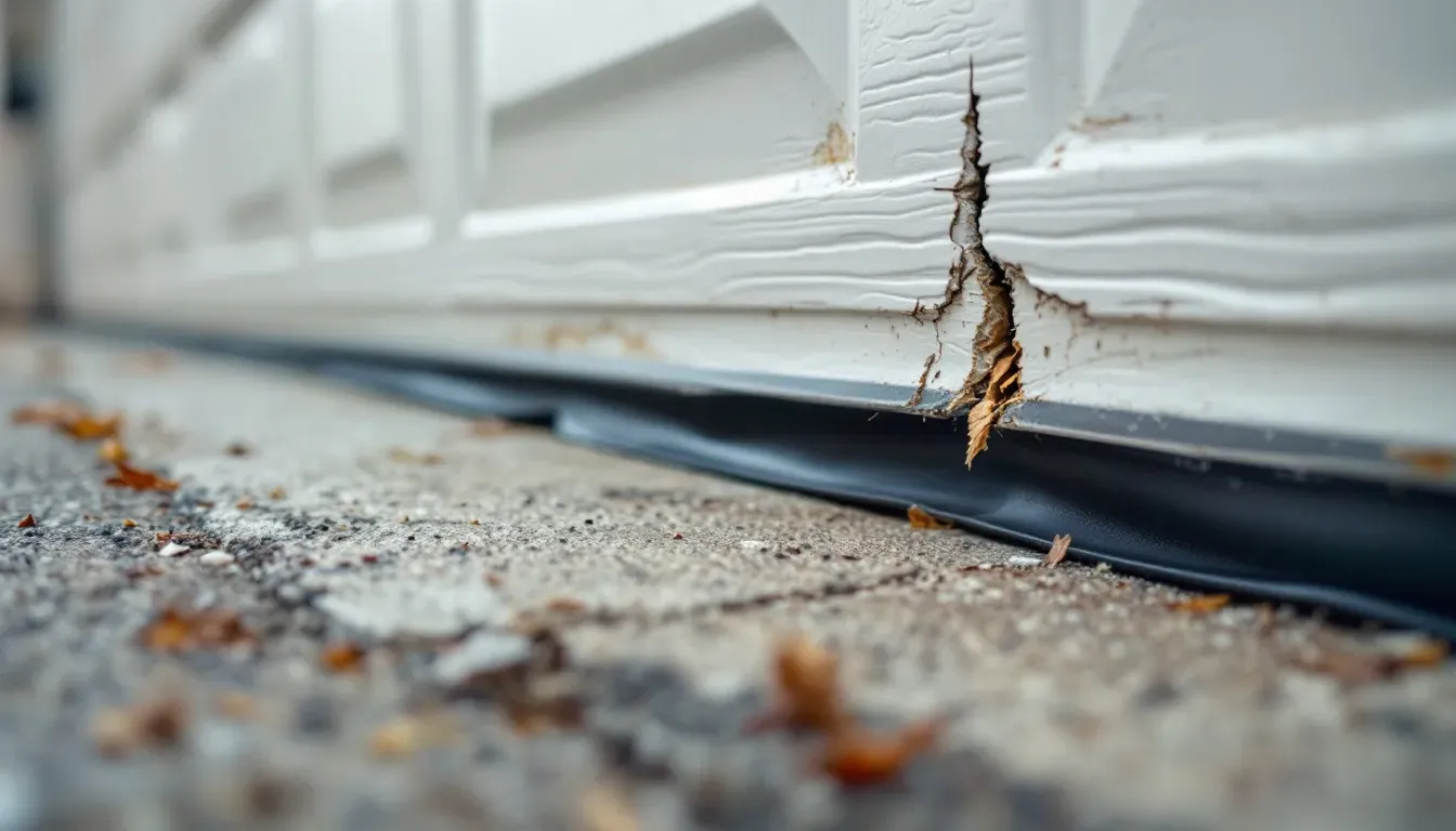 Garage Door Bracket Repair in Omaha