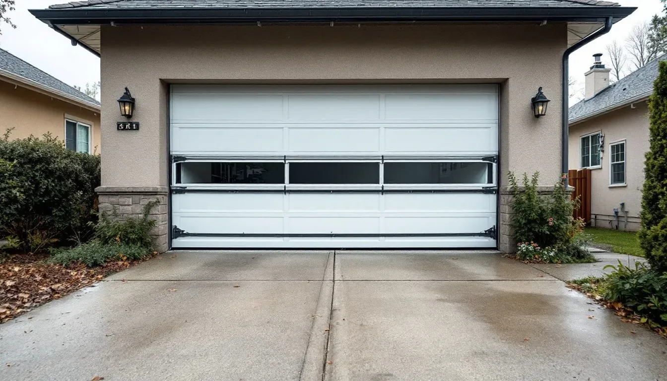 Wood Garage Door Installation in Omaha