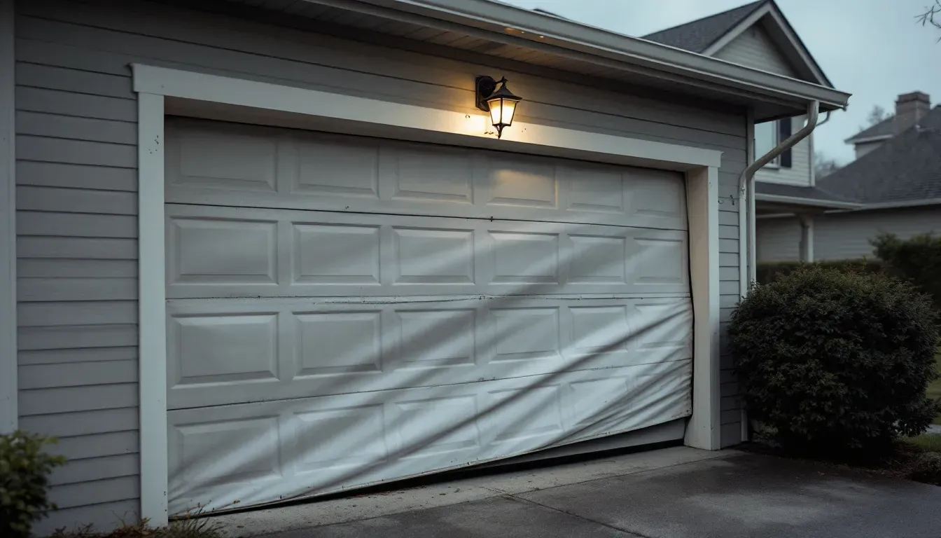 Garage Door Track Replacement in Omaha